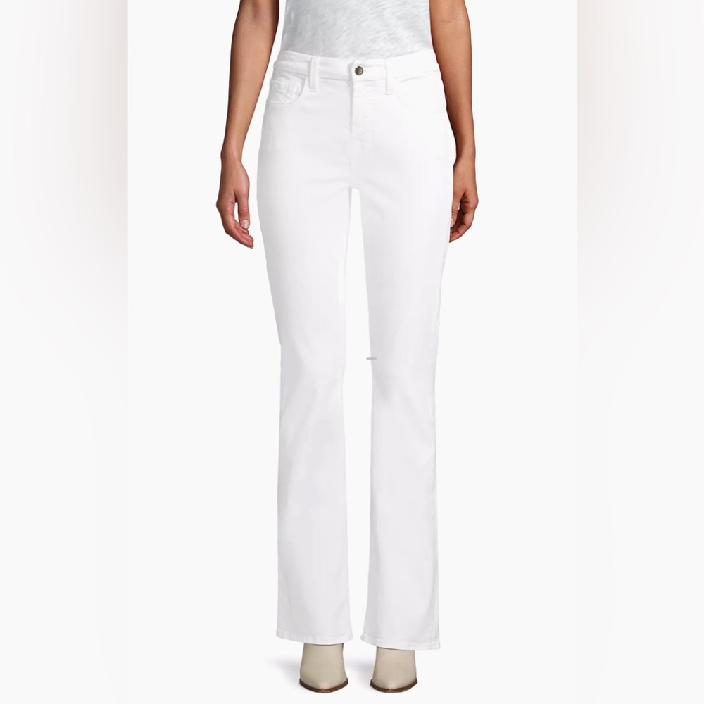 Women's White Bootcut Jeans